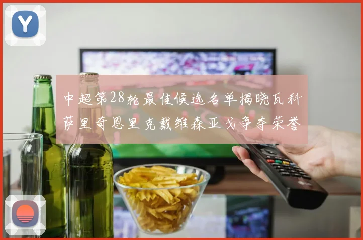 中超第28轮最佳候选名单揭晓瓦科萨里奇恩里克戴维森亚戈争夺荣誉